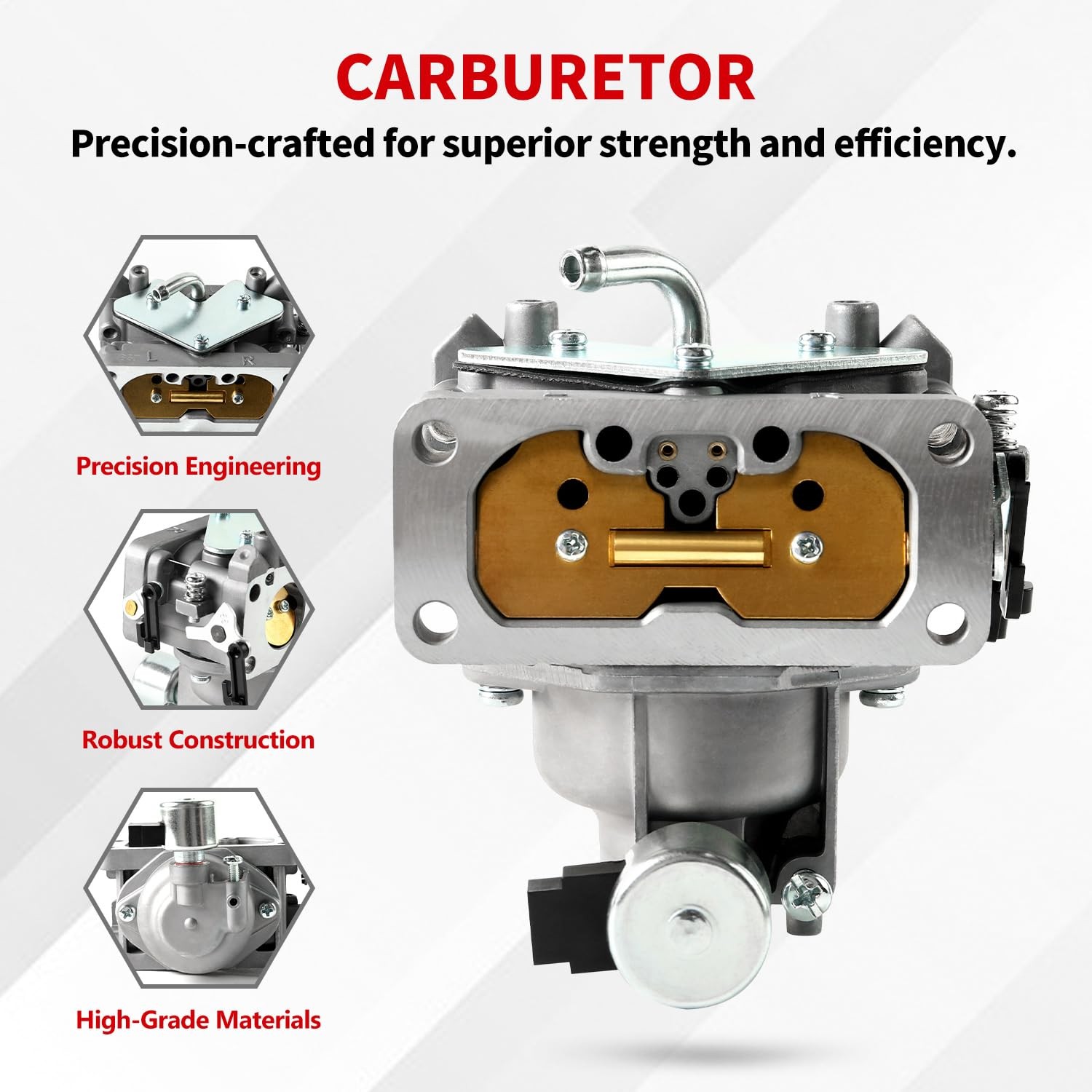 Carburetor Compatible with Kawasaki FH601V FH641V FH661V FH721V FH680V... gallery