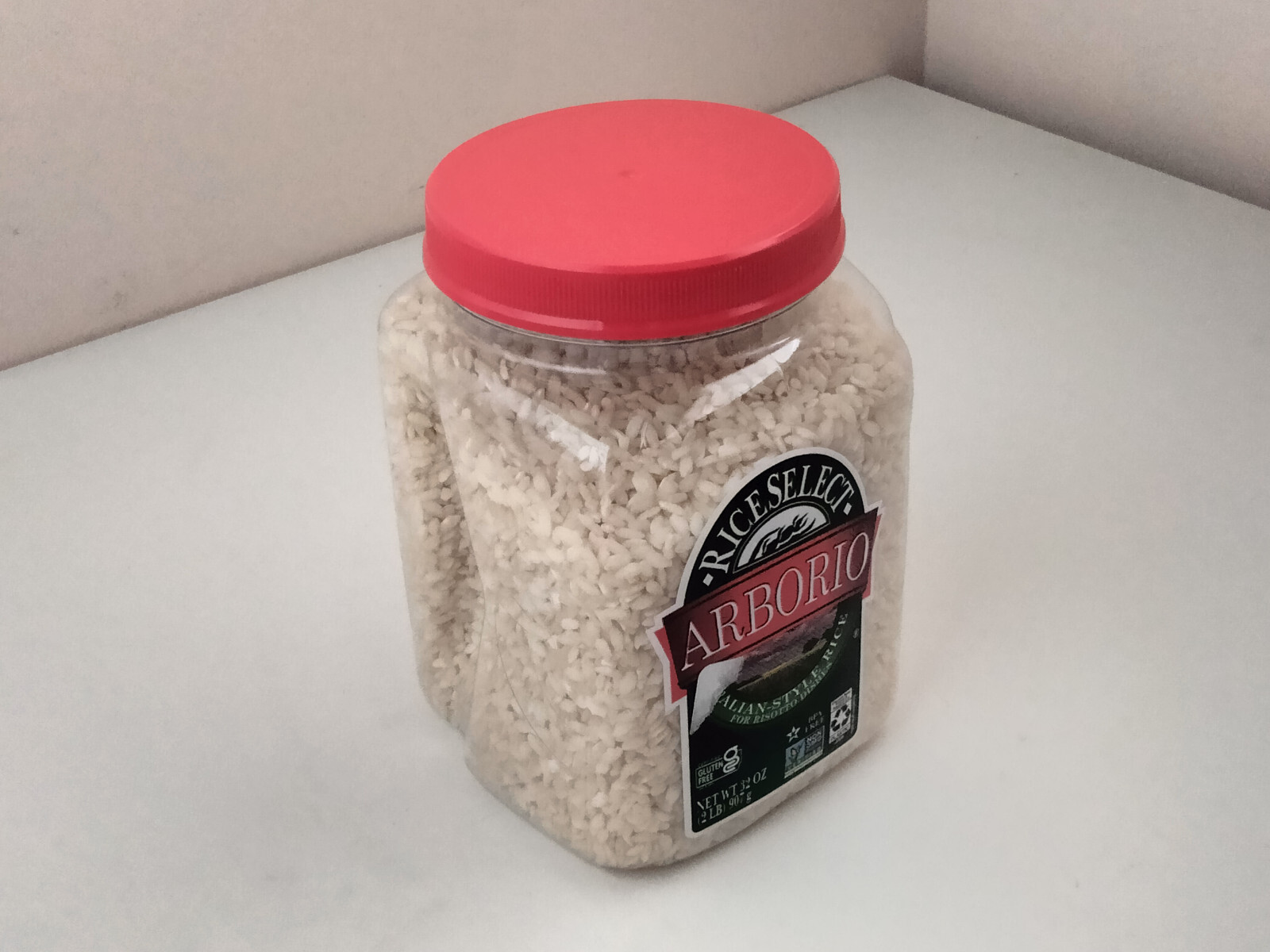 Premium Arborio Rice for Italian Risotto, 2 lb (32 oz) (907 g) Jar, EXP 11/27/28 gallery