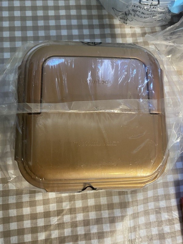Lock N Lock Tupperware. 3pc Set. Square, Round And Rectangle. New In Plastic. gallery