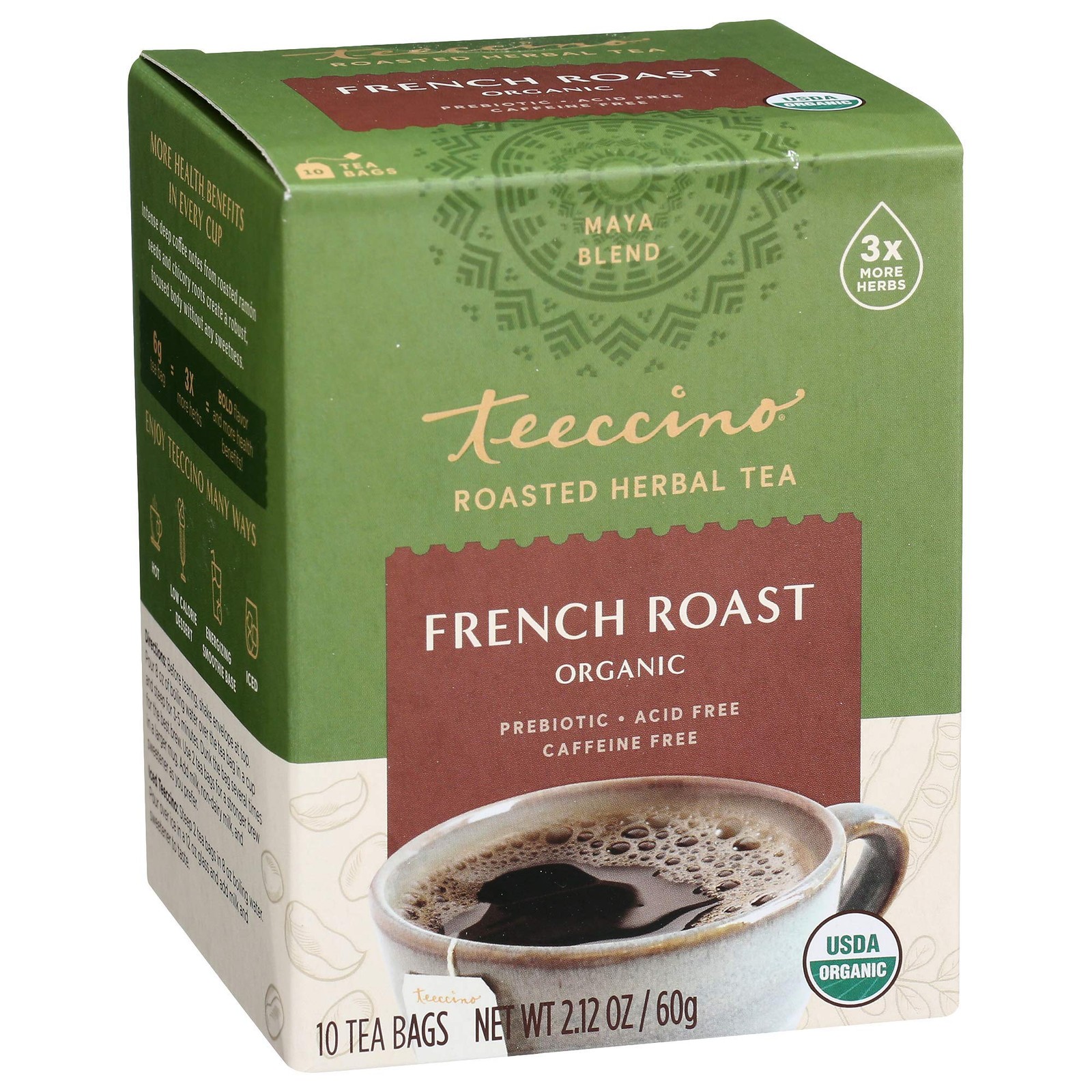 French Roast Tea - Rich & Roasted Tea That’s Caffeine & Prebiotic for Natural... gallery