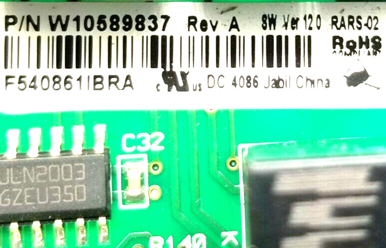 Genuine Whirlpool Refrigerator Control W10589837🔥Warranty & Free Same Day Ship gallery