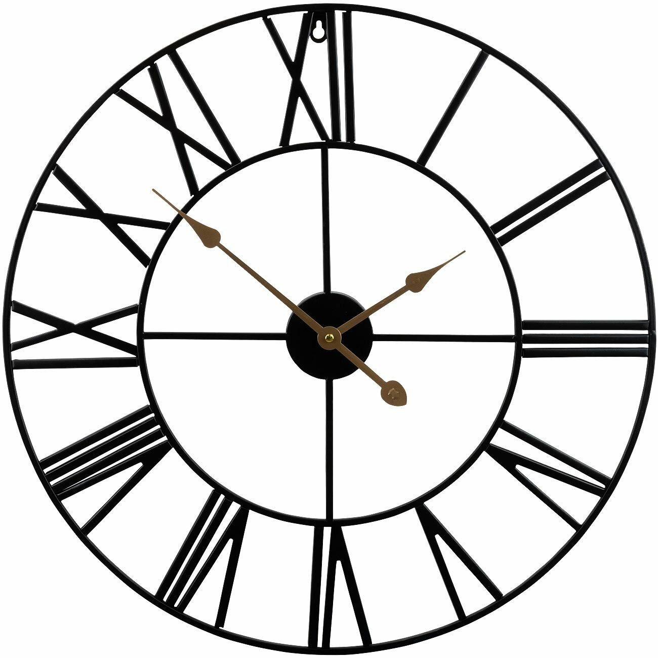Sorbus Wall Clock, 24” Round Oversized Centurian Roman Numeral Style Home Décor gallery