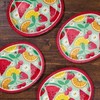 Member's Mark Summer Oval Paper Plates 10 x 12 50 ct gallery