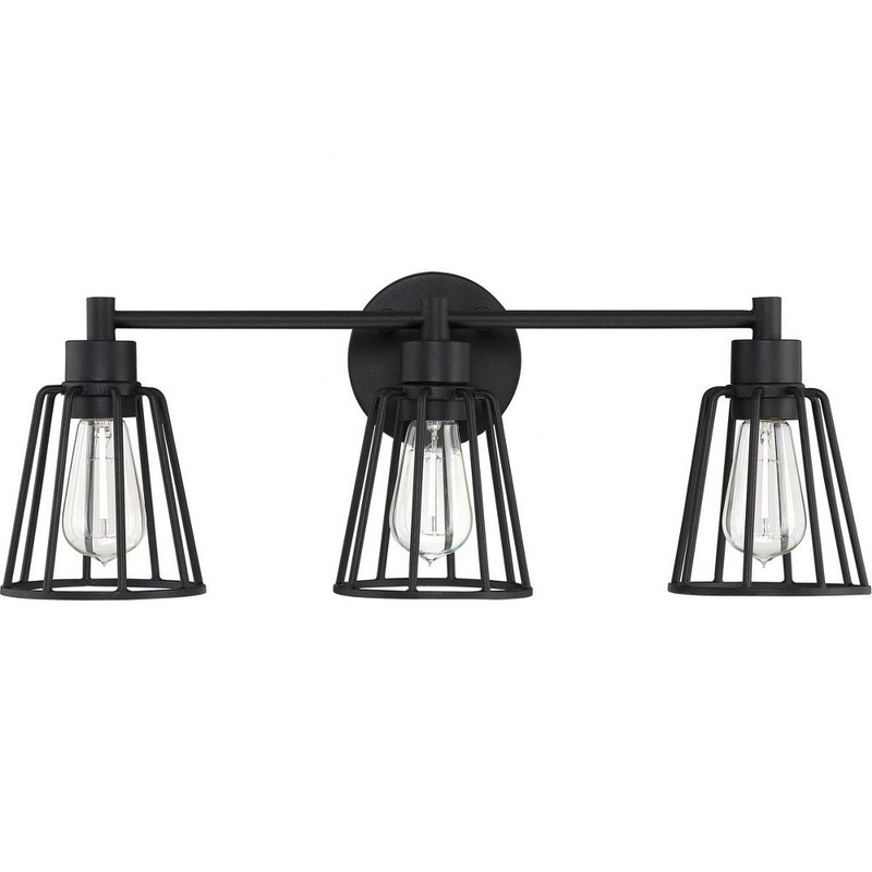 Atticus 3 Light Transitional Bath Vanity Approved for Damp Locations - 8.75 gallery