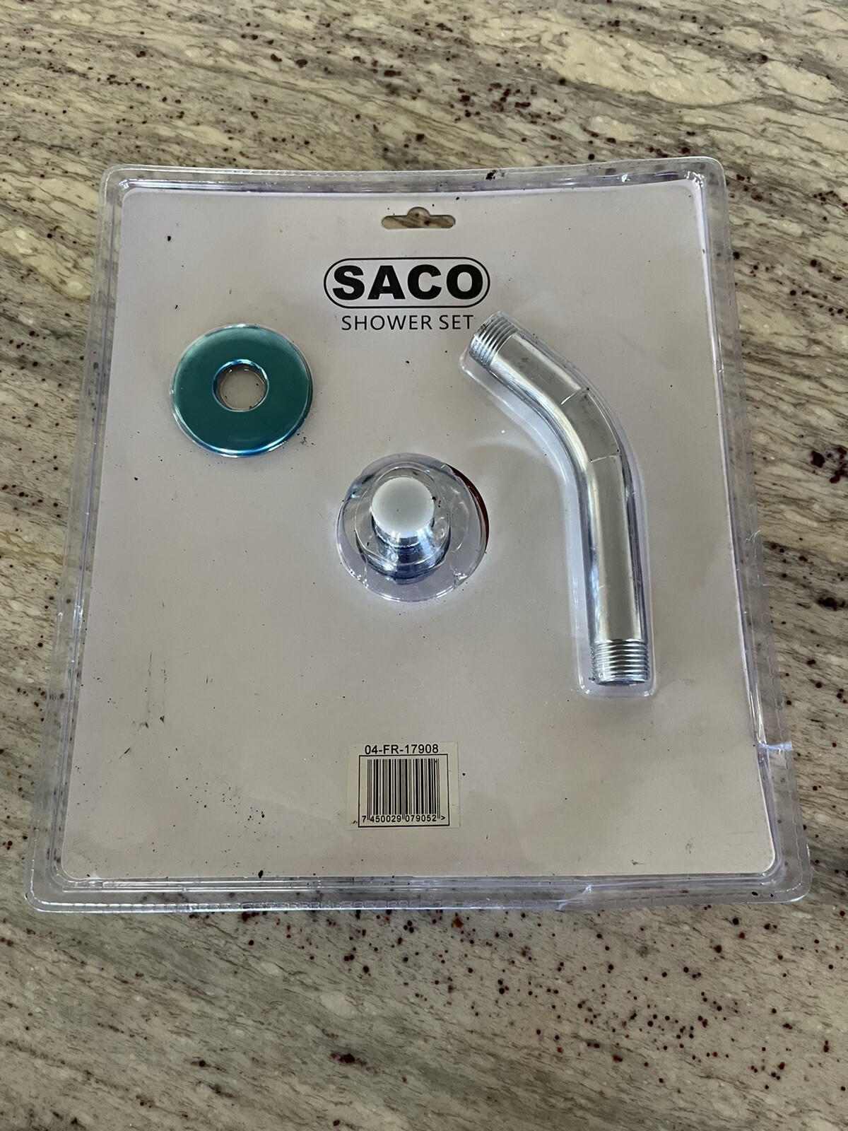 shower set SACO Round, Easy To Install, Silver gallery