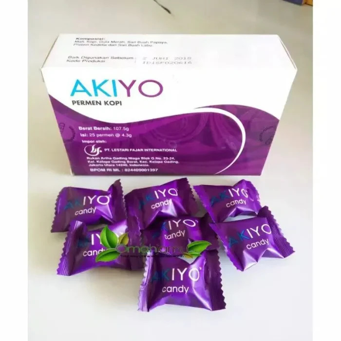 Aki yo Coffee Candy Hard Boiled- 25 Pcs/Box- Sweet Coffee Flavor - Free Shipping gallery