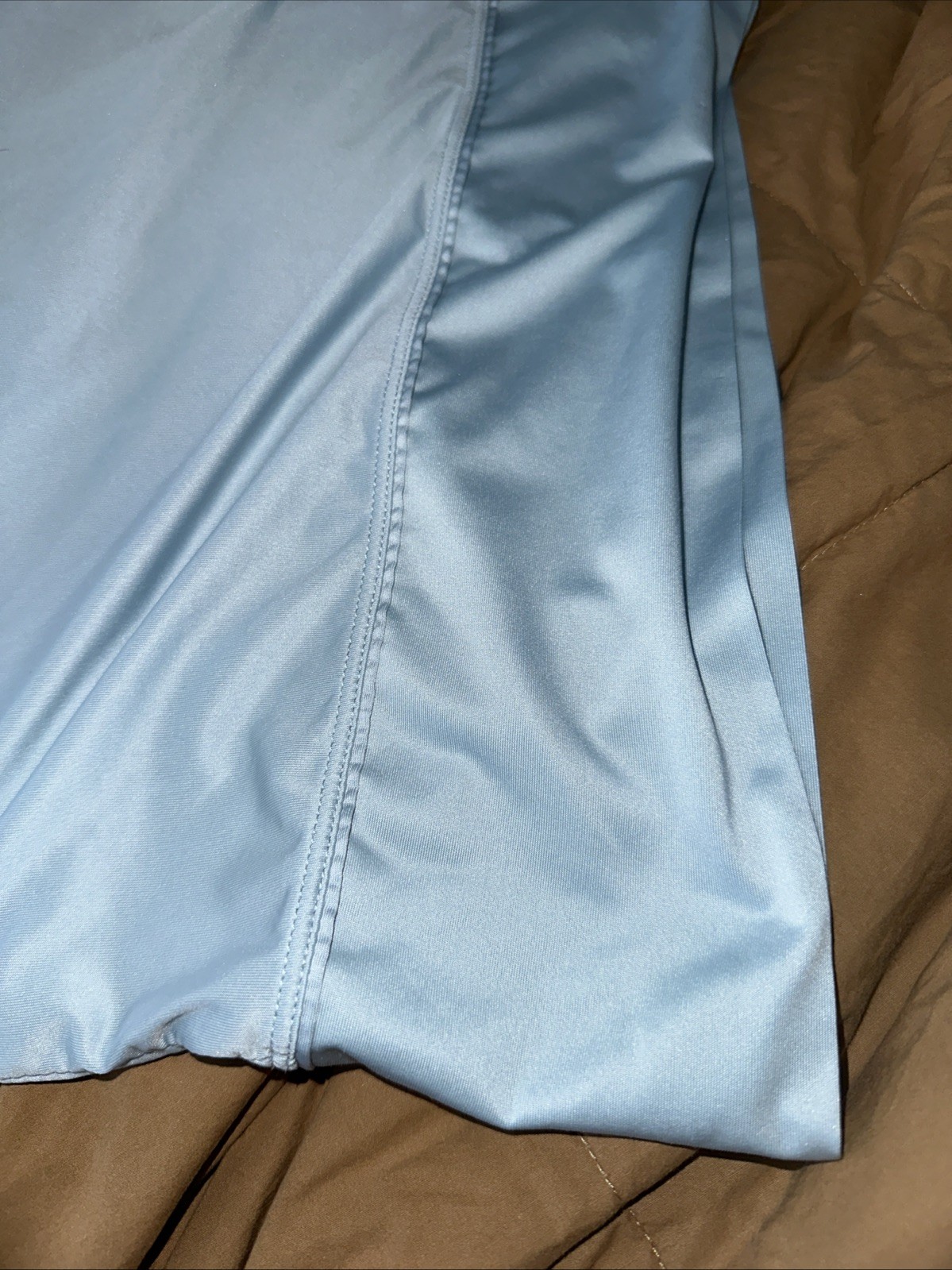 2 SHEEX Original Performance Fabric Standard Pillowcases Light Blue Poly/spandex gallery