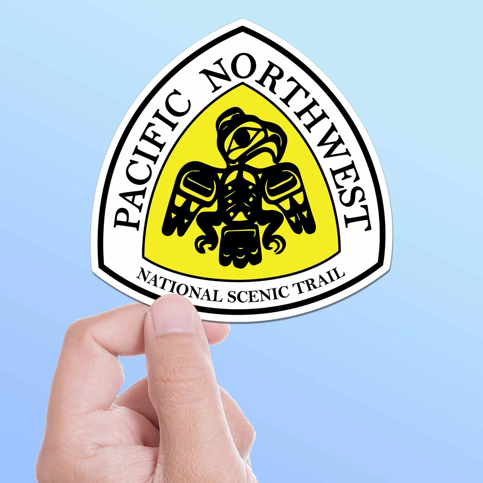Pacific Northwest Trail Sign Sticker gallery