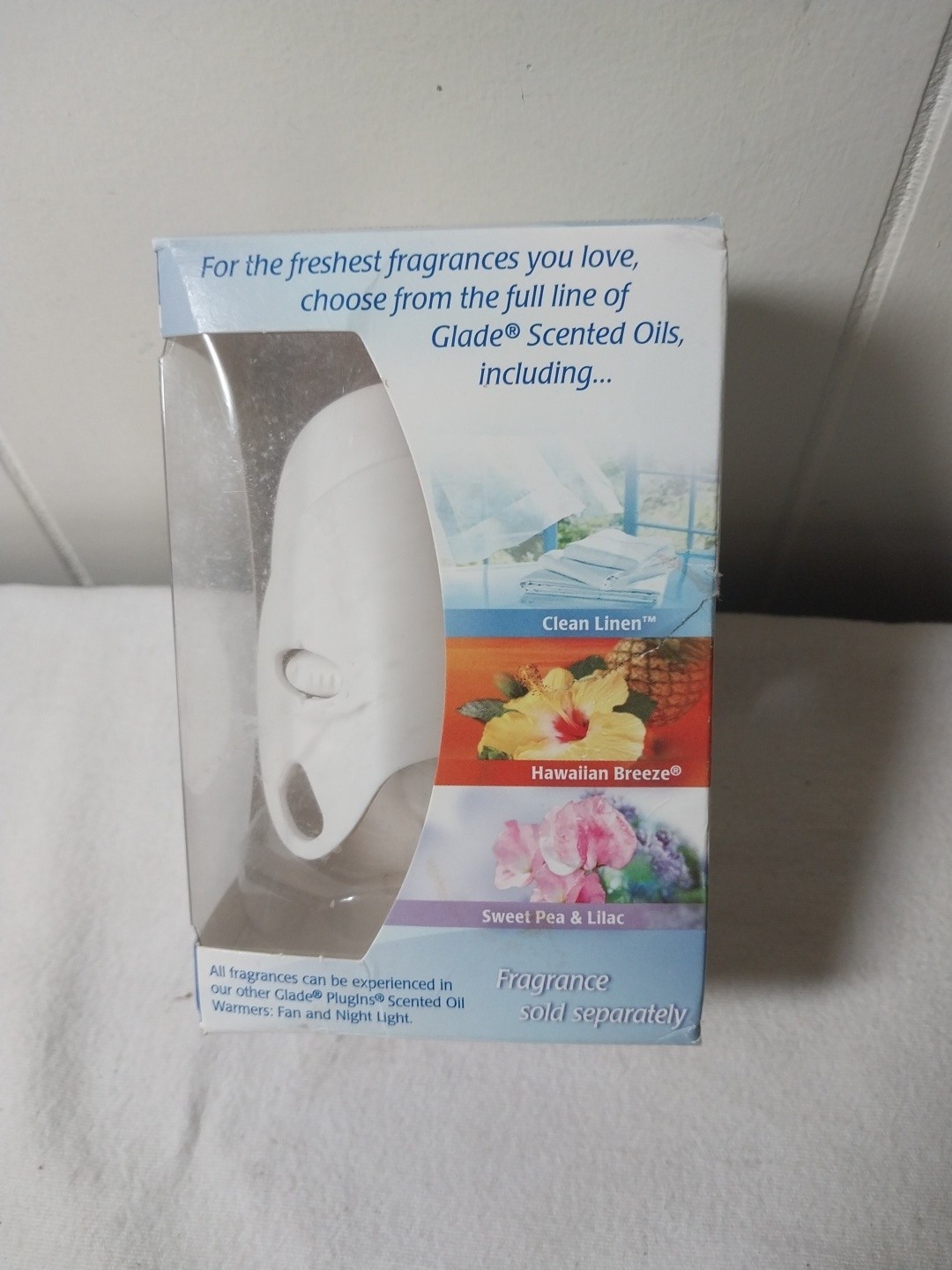 GLADE PlugIns Scented Oil Warmer Plug In Air Freshener Dispenser 2008 NEW gallery