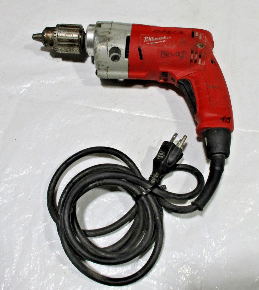 Milwaukee 0234-6 Red 120 Volts Handheld 1/2-Inch Magnum Corded Holeshooter (T15) gallery