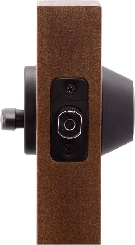 High-Quality Black Final Lock – ANSI Grade-3 Deadbolt for Entry & Garage Doors gallery