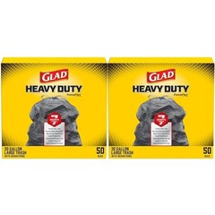 Stretchable ForceFlex Large Trash Bags, 30 Gallon – 100 Ct