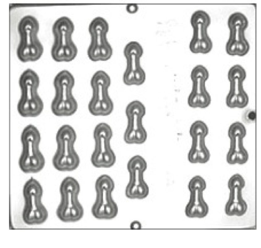 Mini Penis / Micro Penis "Bite Size" Chocolate Candy Mold 781 NEW gallery