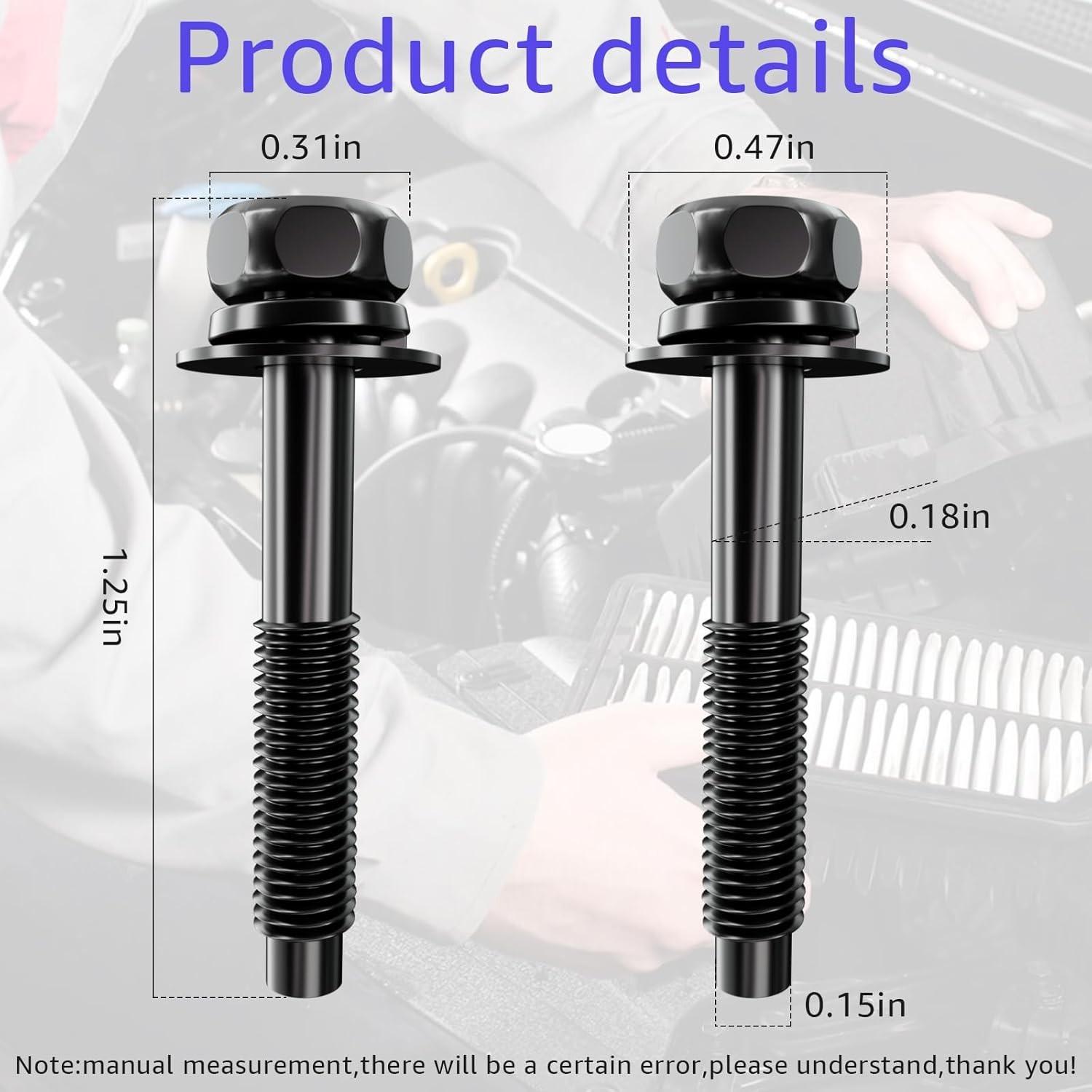 41085 Engine Air Filter Housing Screws Bolts Replacement Part,Air Filter Housing gallery