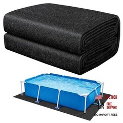 18x9ft Rectangular Pool Liner Pad for Above Ground Swimming 18 X 9FT