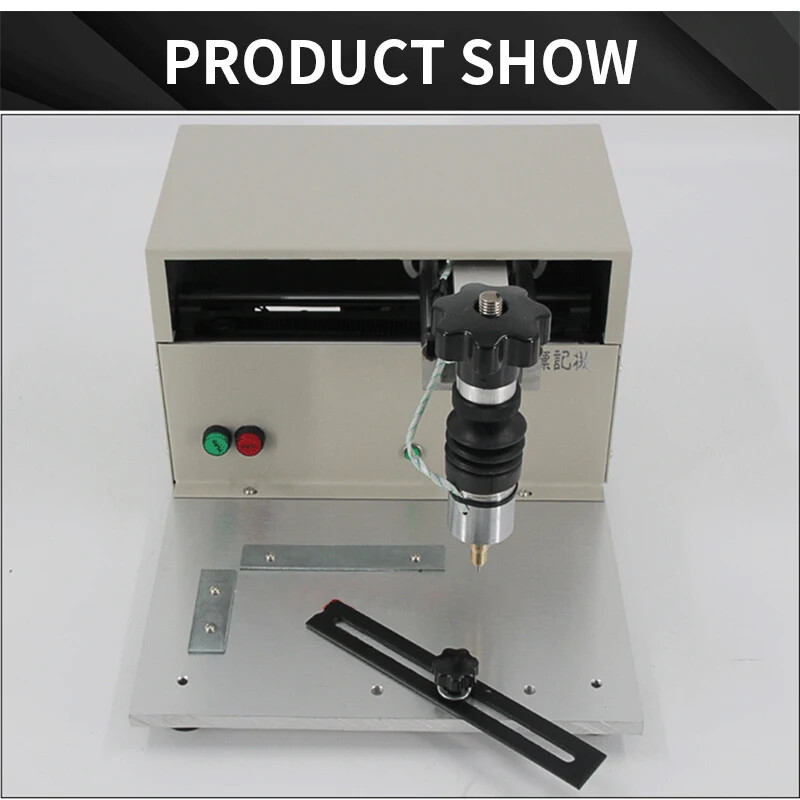 Small Pneumatic Electric Marking Machine Metal Nameplate Marking Machine gallery