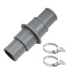 Pool Hose Adapter Connector Coupling 1-1/2" to 1-1/4" Plastic Pool Vacuum Hos... gallery