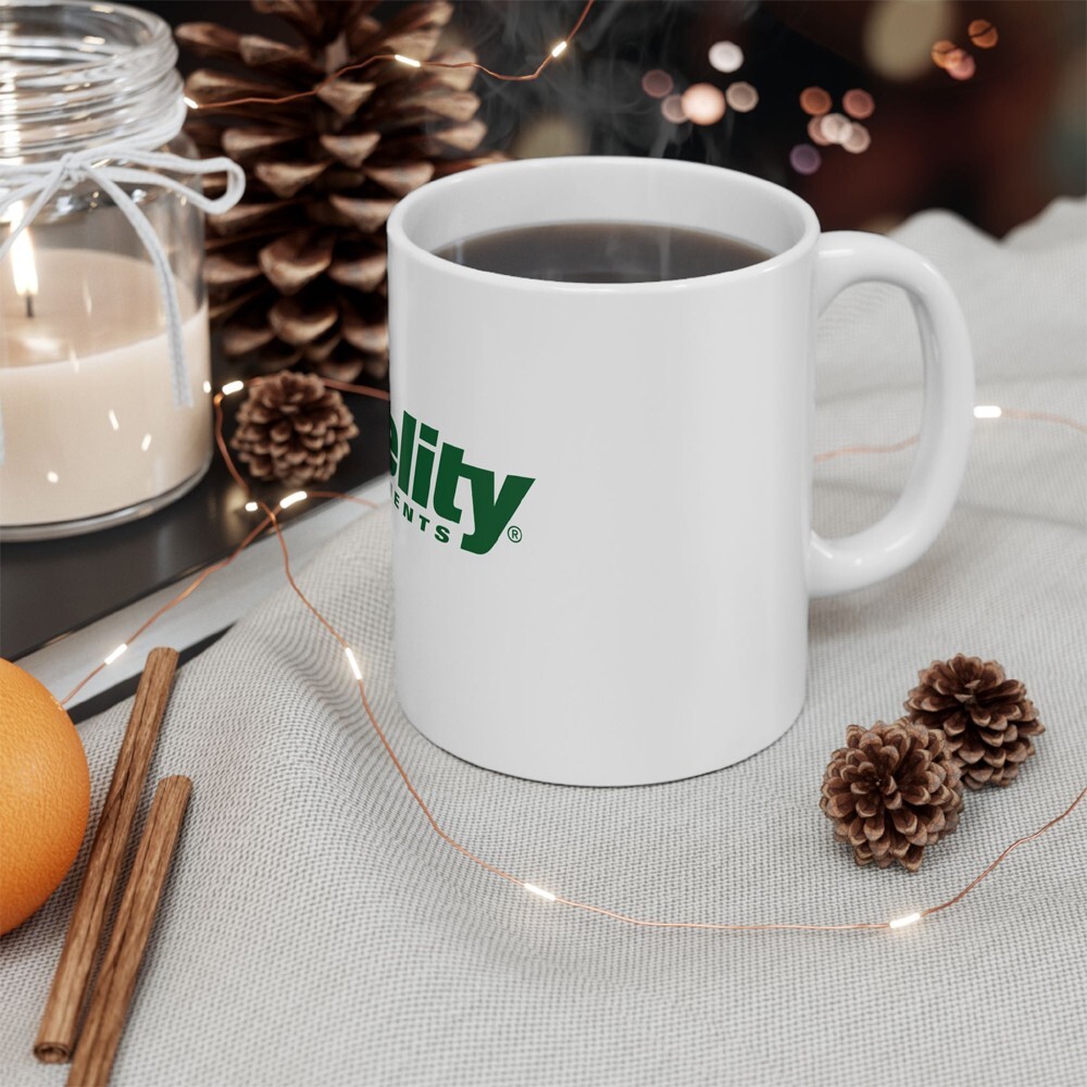 Fidelity Investment 11oz - 15oz Coffee Tea White Mug gallery