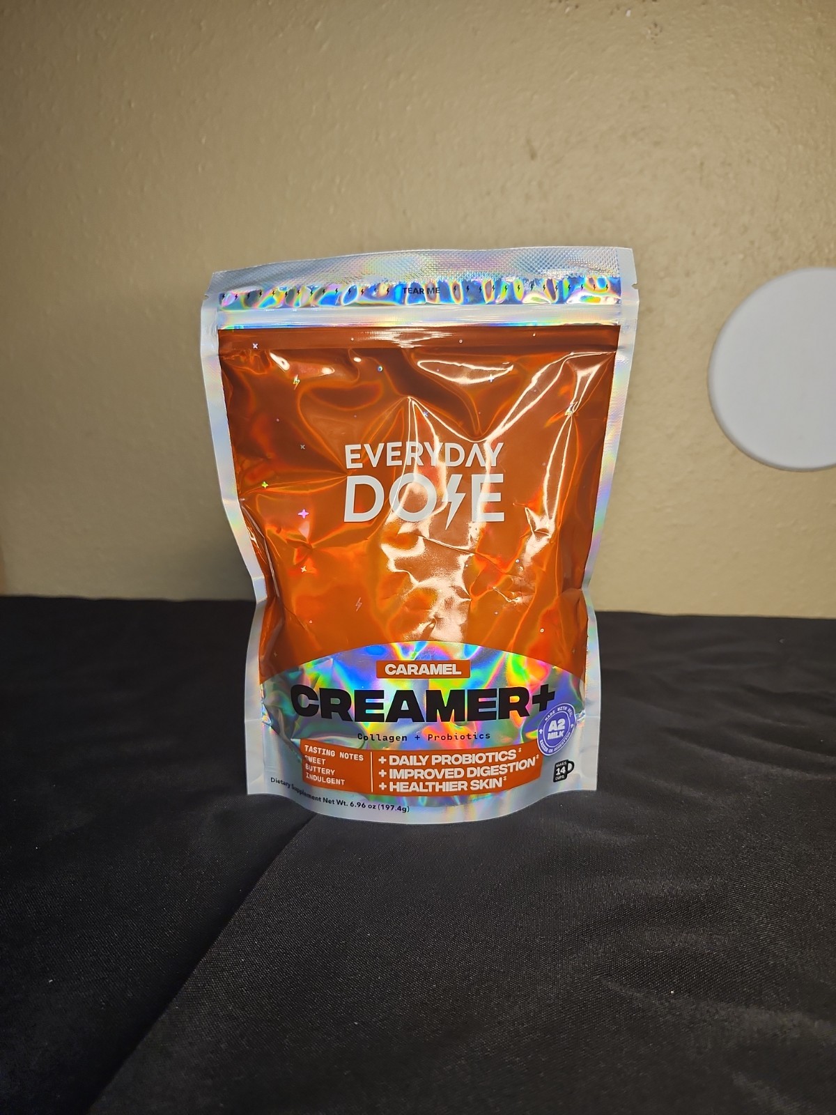 Everyday Dose Caramel Creamer+ Collagen Probiotics Gut Health Skin A2 Milk New gallery