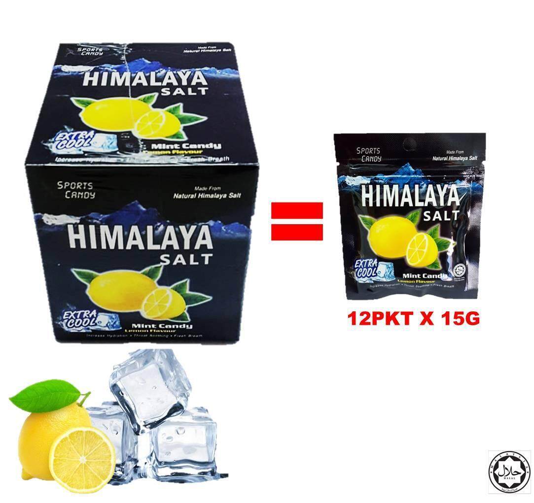 Himalaya Salt Sport Candy Extra Cool Lemon Flavour (15g x 12 packs) 1/2/4/10 Box gallery