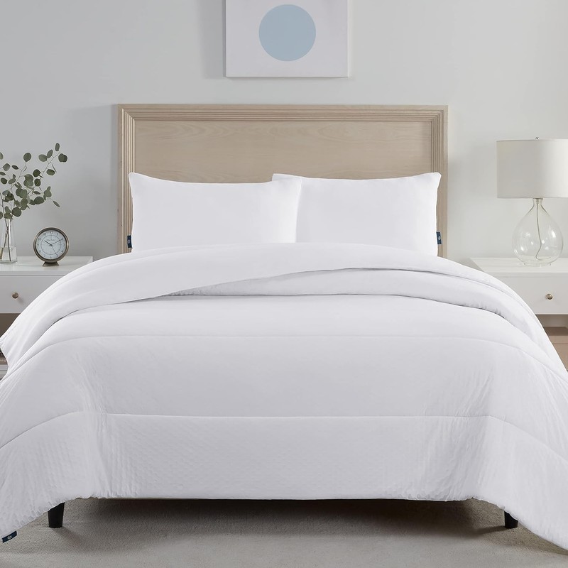 Serta Power Chill Soft Cooling Down Alternative Comforter Lightweight Twin/ gallery