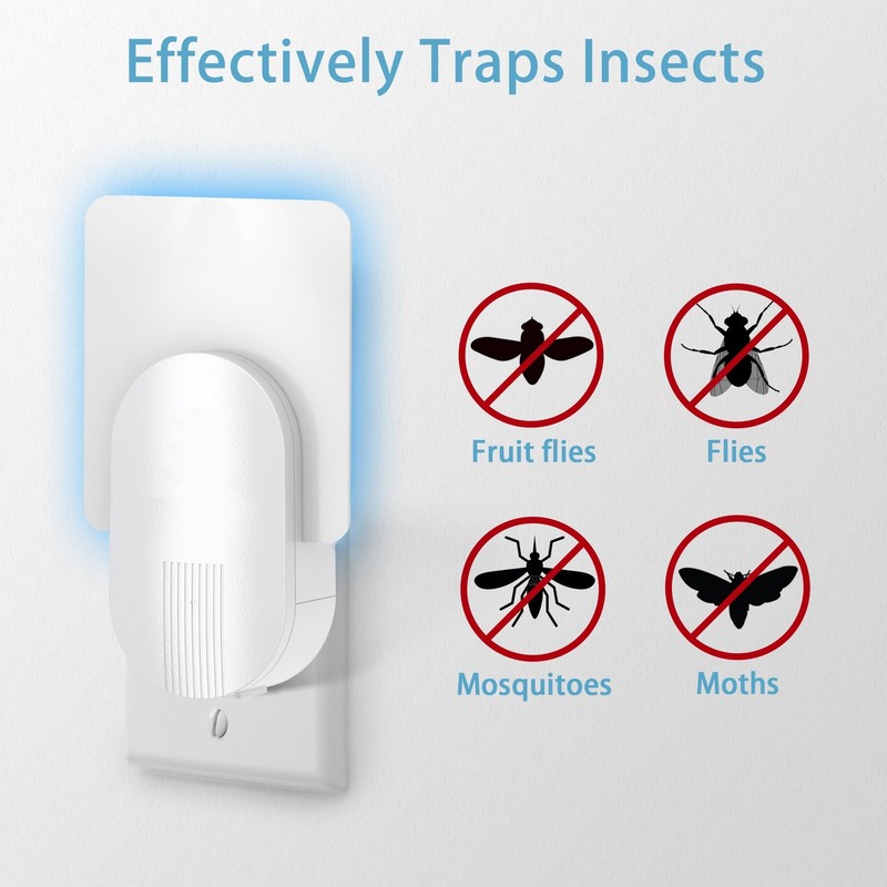 40 Pack Fly Trap Refill Compatilble with Safer Home White gallery