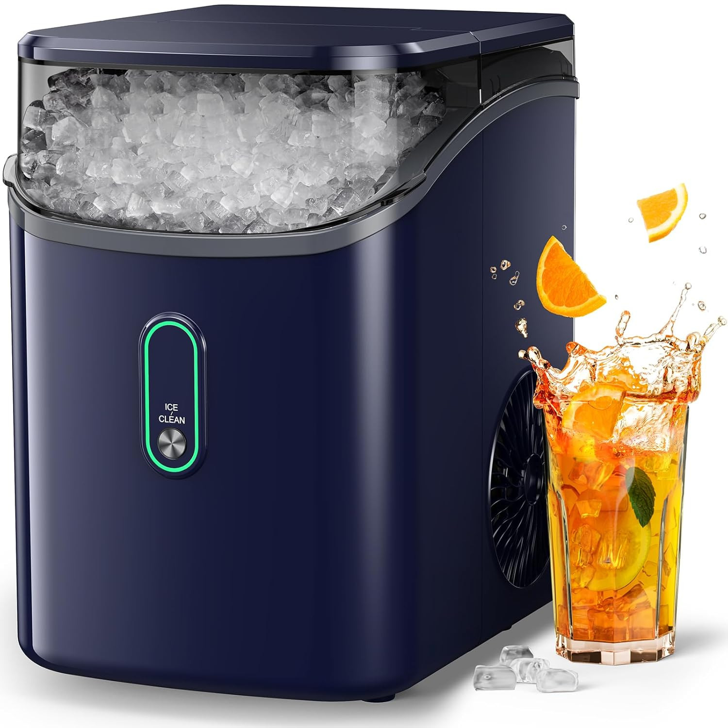 Countertop Nugget Ice Maker - Soft Chewable Ice, Self-Cleaning, 33Lbs/24H gallery