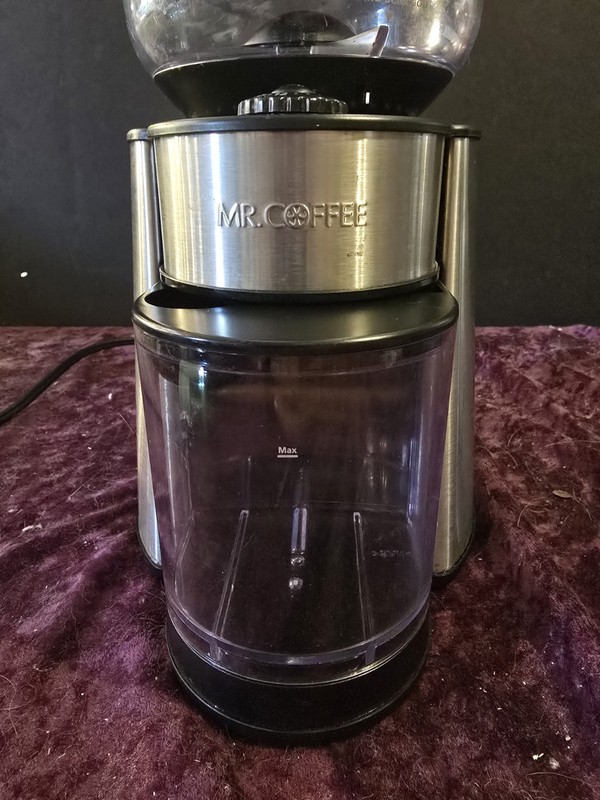 Mr. Coffee Grinder Automatic Burr Mill Stainless Steel BVMC-BMH23 Works Well gallery