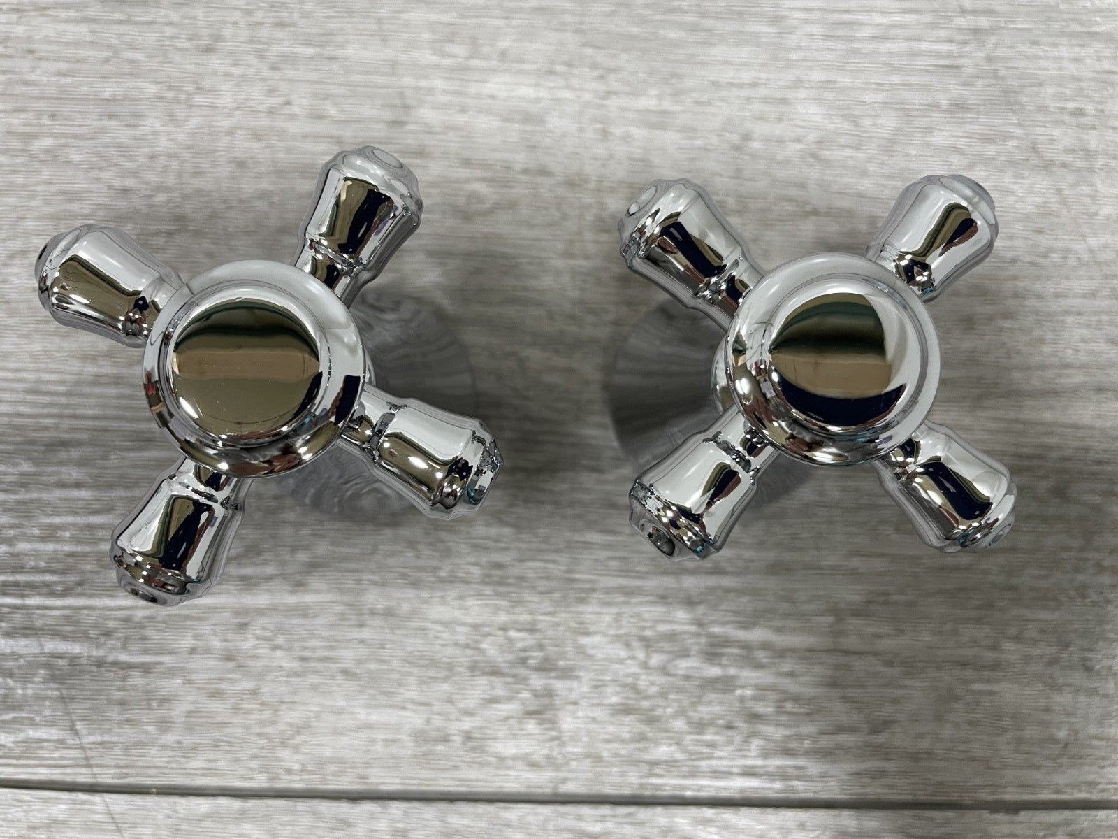 DELTA H295 Cross Bath Faucet / Bidet Handles - Chrome gallery