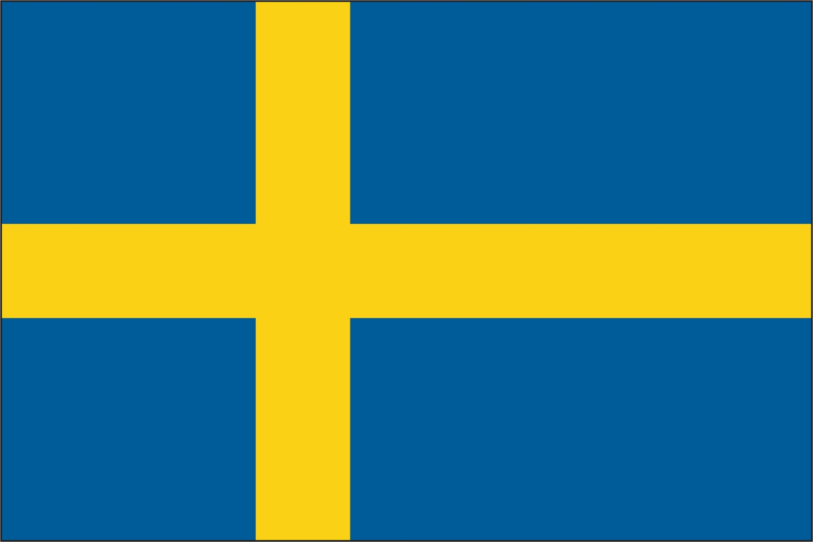 Sweden Flag Vinyl Decal / Sticker ** 5 Sizes ** gallery