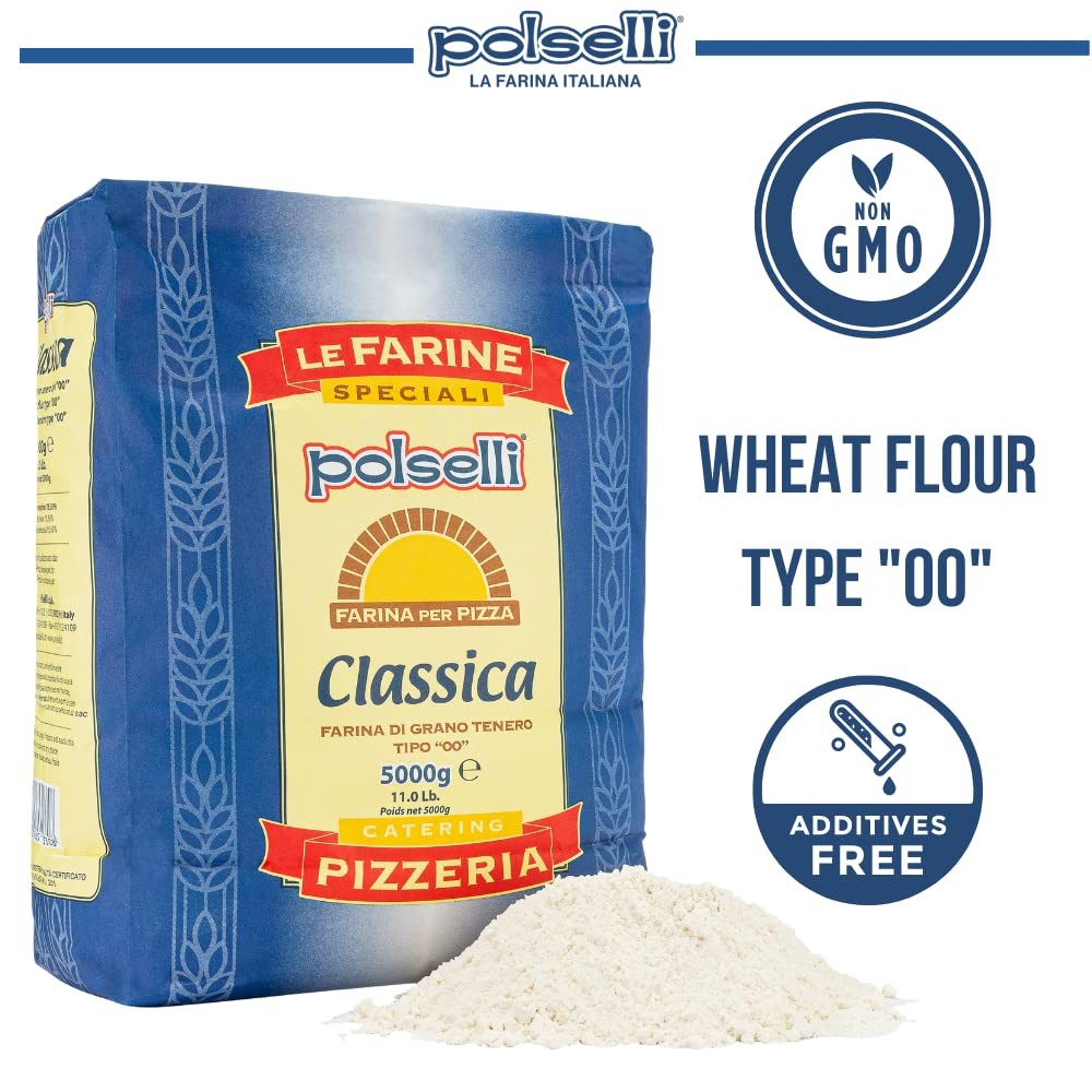 Classica, Tipo "00" Double Zero Flour Extra Fine, 11 lbs (5 kg), Neapolitan I... gallery