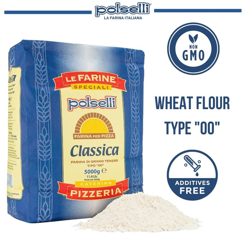 Classica, Tipo "00" Double Zero Flour Extra Fine, 11 lbs (5 kg), Neapolitan I... gallery