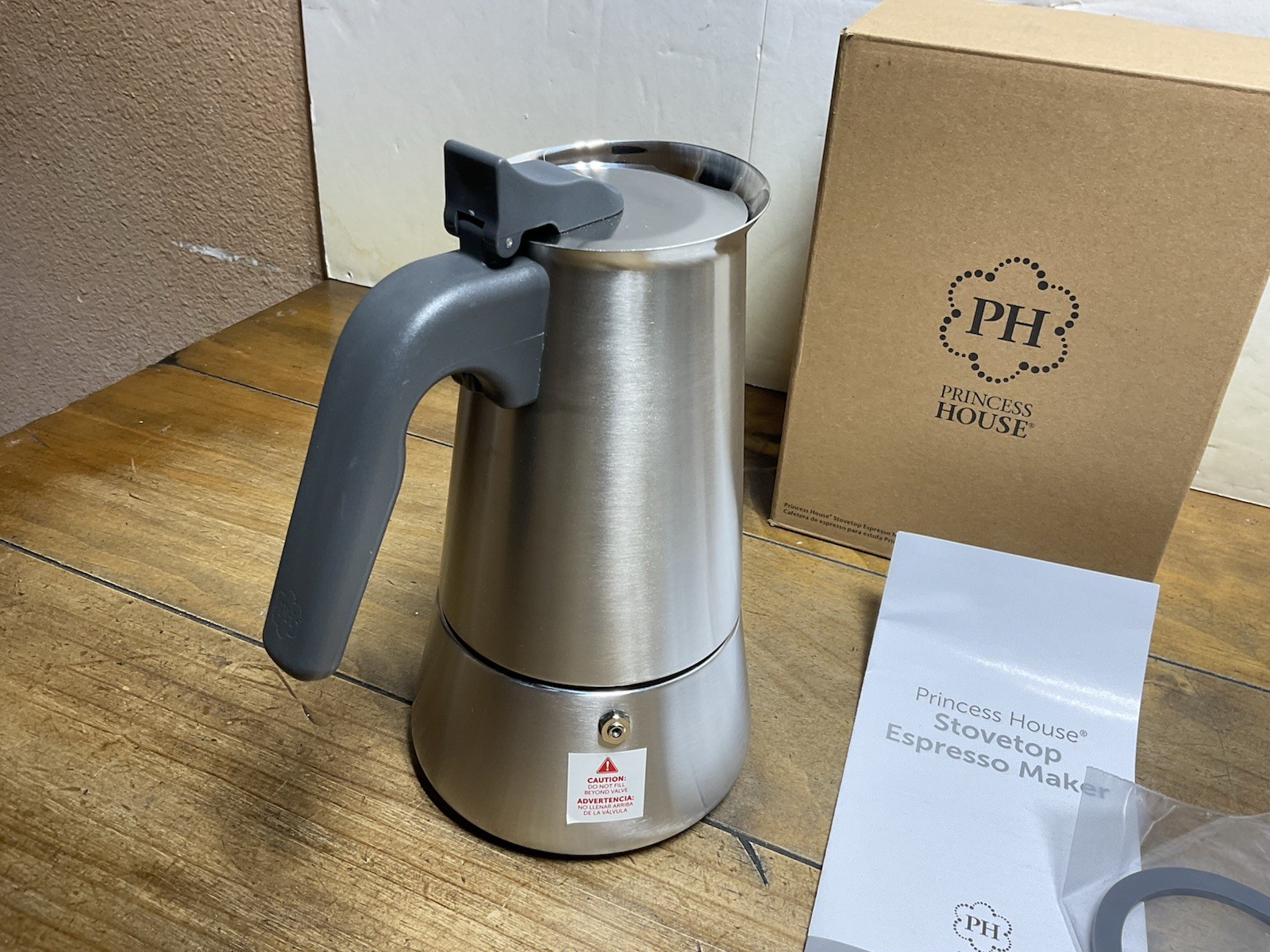Princess House Stove Top Espresso Maker (10002) gallery