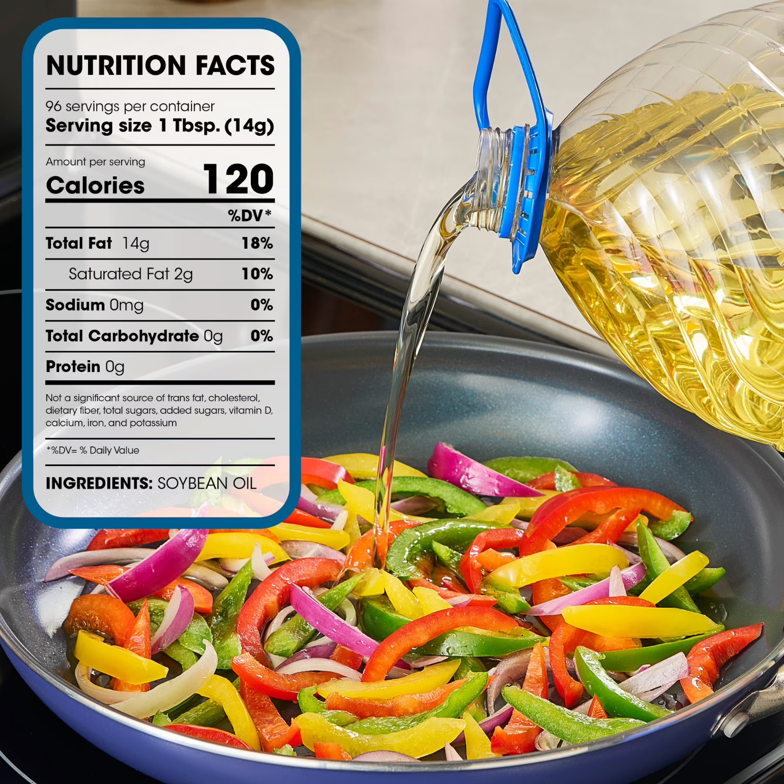 Great Value Vegetable Oil, Heart Healthy and Versatile, 1 Gallon Bottle gallery