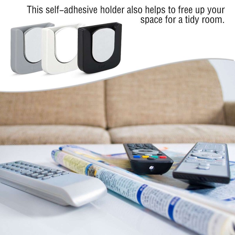 1/2/4PCS Remote Control Holder for Wall Magnetic Self-Adhesive Remote Organizer gallery