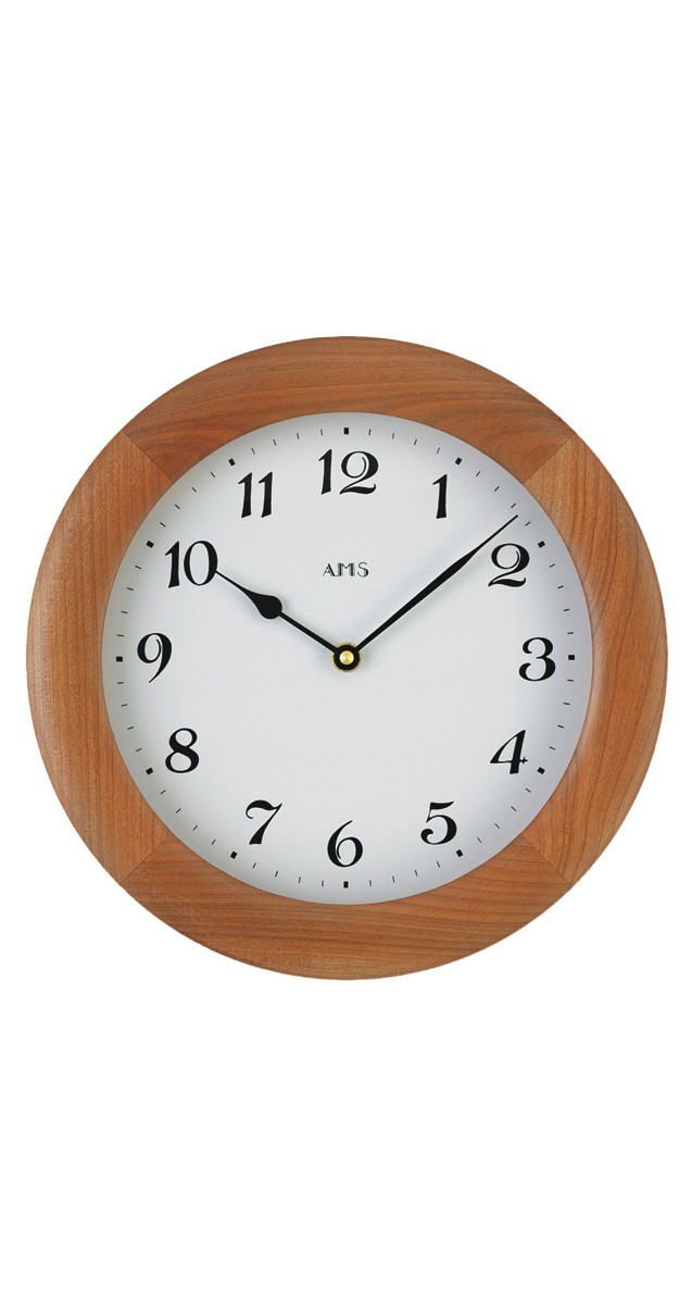 Modern Wall Clock with Quartz Movement by AMS gallery