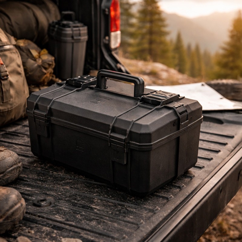 Rugged Lockable Hard Case | Waterproof Shockproof Airtight Protective Storage gallery