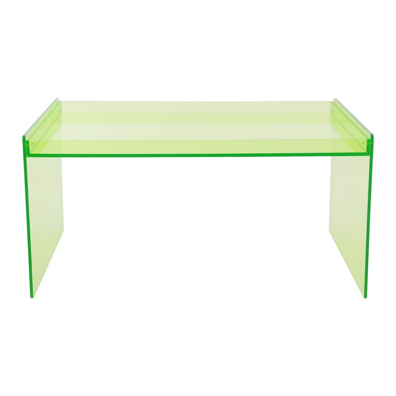 Acrylic Rectangle Coffee Table Modern Clear Table for Living Room Bedroom Office gallery