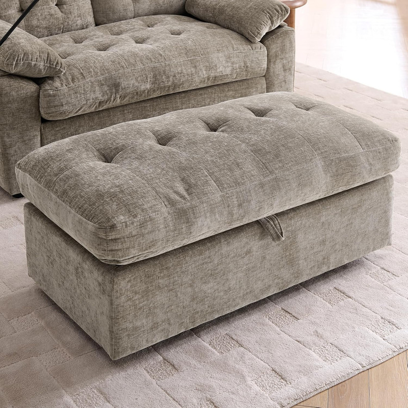 Adjustable Loveseat Sleeper Chair with USB Port & Storage Ottoman gallery