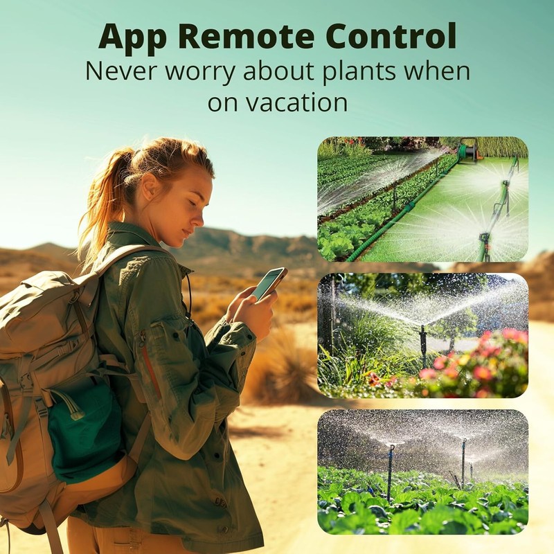 SONOFF Zigbee Smart Water Valve IP55 Automatic Garden Irrigation Watering System gallery