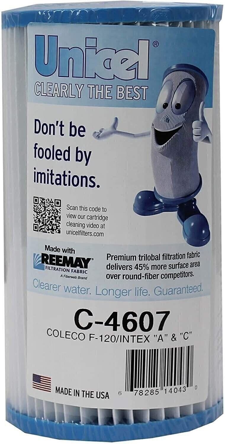 Unicel C-4607 Coleco Krystal Klear Intex A or C Replacement Filter Cartridge gallery
