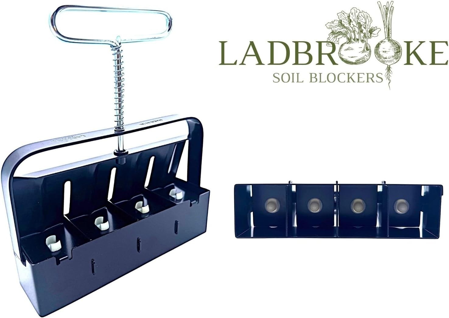 Ladbrooke Authentic Soil Block Maker Mini 4 Hand Held - Most Popular Soil gallery