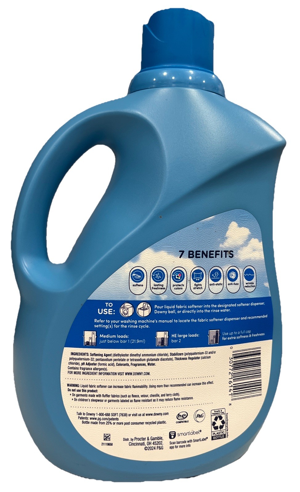 Downy Soft Clean Breeze 2 In 1 Soft & Fresh Fabric Softener Up To 136 Loads100oz gallery