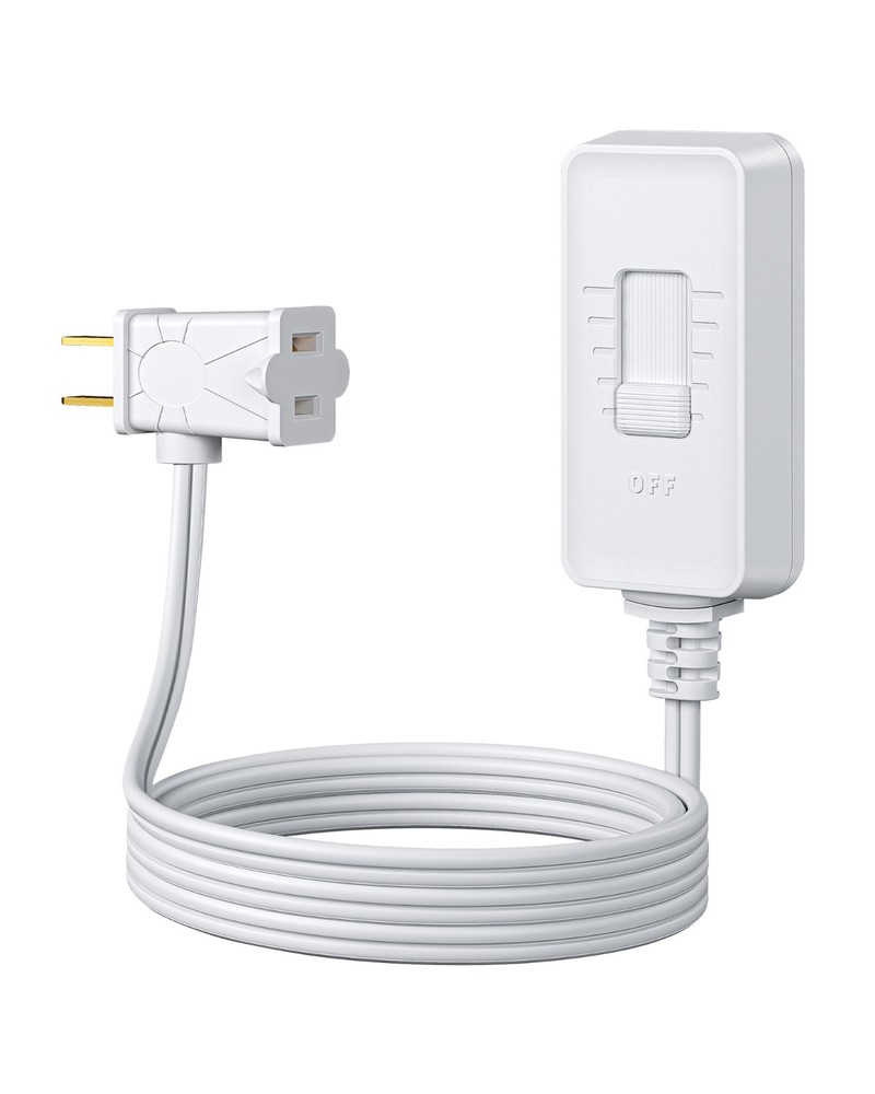 DEWENWILS Plug in Dimmer Switch for Lamp, 100W LED 300W Incandescent, 5FT Cord
