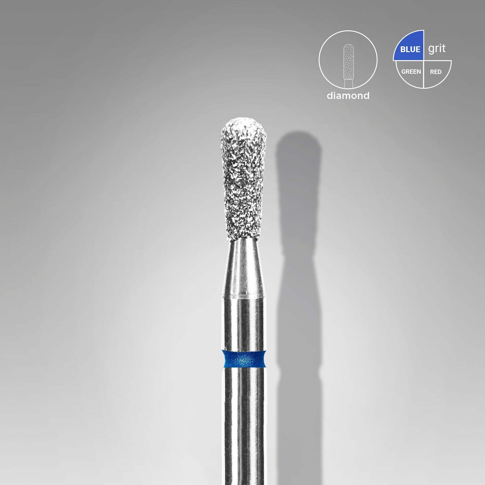 Diamond nail drill bit match EXPERT head diameter 2,3 mm / working part 5 mm gallery