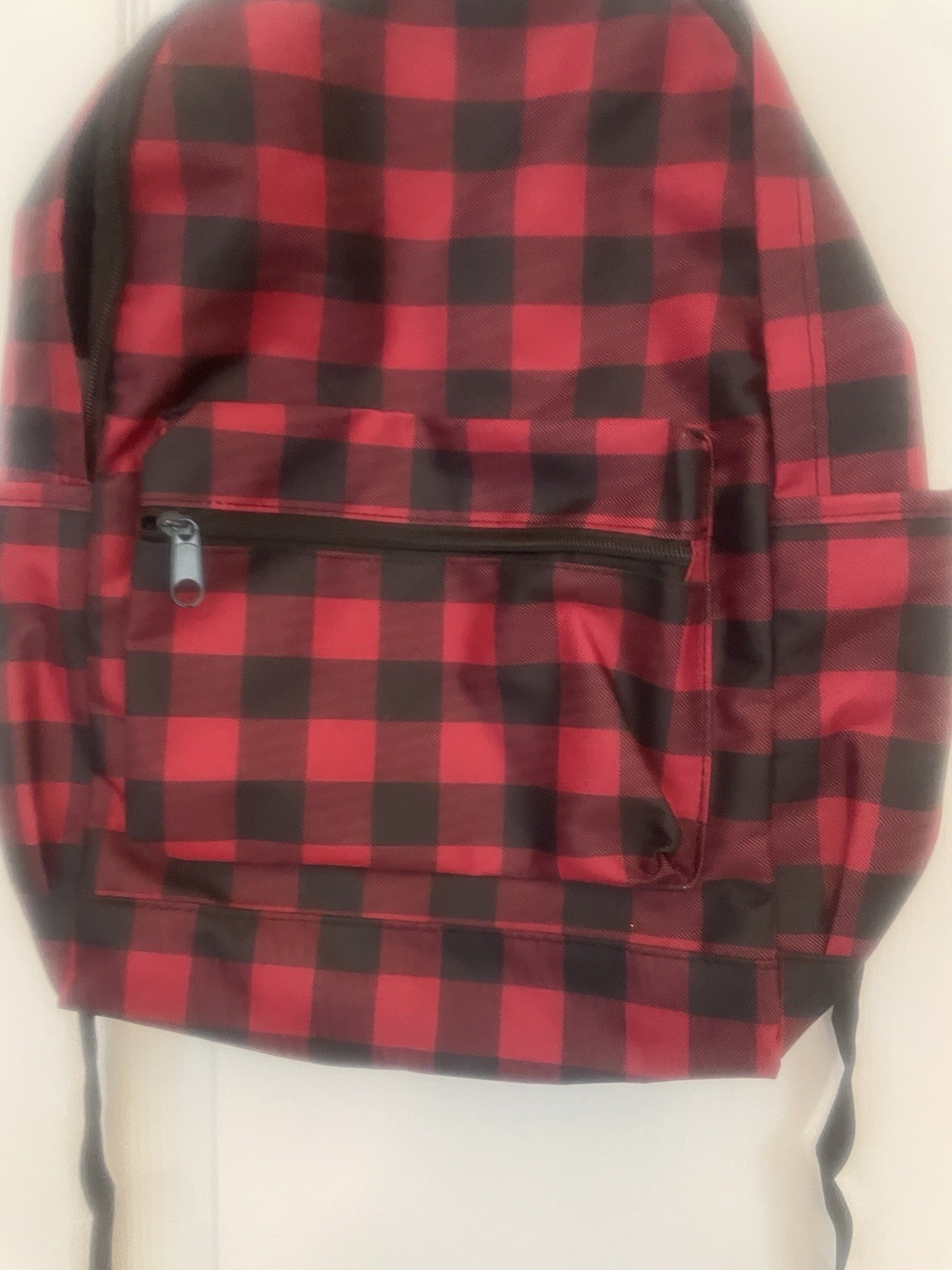 Red Buffalo Plaid Backpack 2