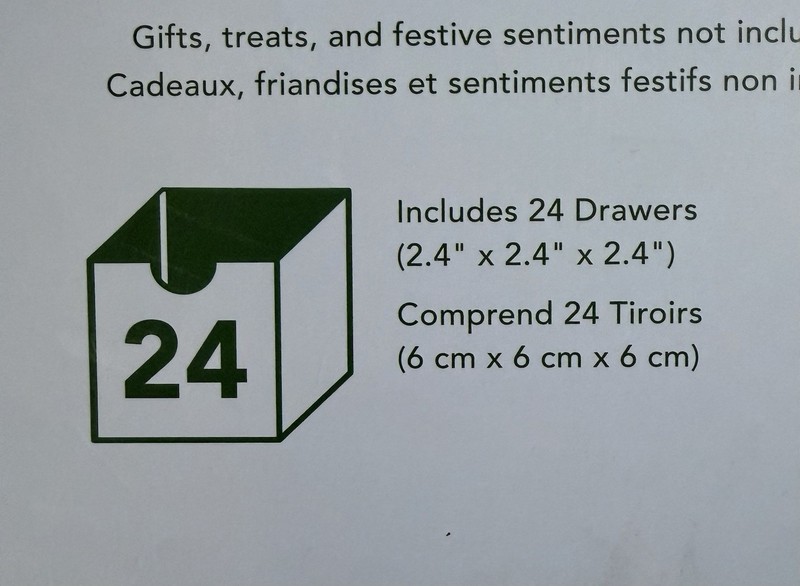 Real Simple 24-Day Christmas Countdown Advent Calendar Customizable gallery