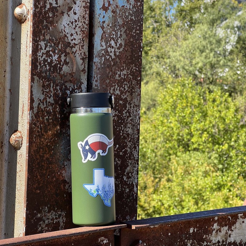 Texas Armadillo Sticker gallery