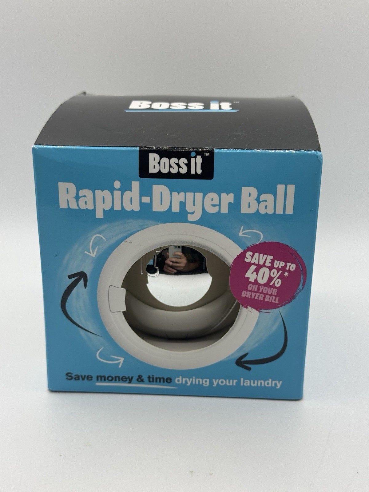 Boss It Rapid-Dryer Ball Improve Tumble Dryer Efficiency Save 40% Speeds Up Dry gallery