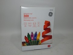 New String A Long GE 300 Mini Multicolor Christmas Lights 31 Feet 150×2 Holiday